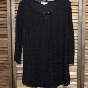 **REDUCED**Ladies black top X-large